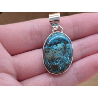 Echt zilveren hanger met Shattuckiet 